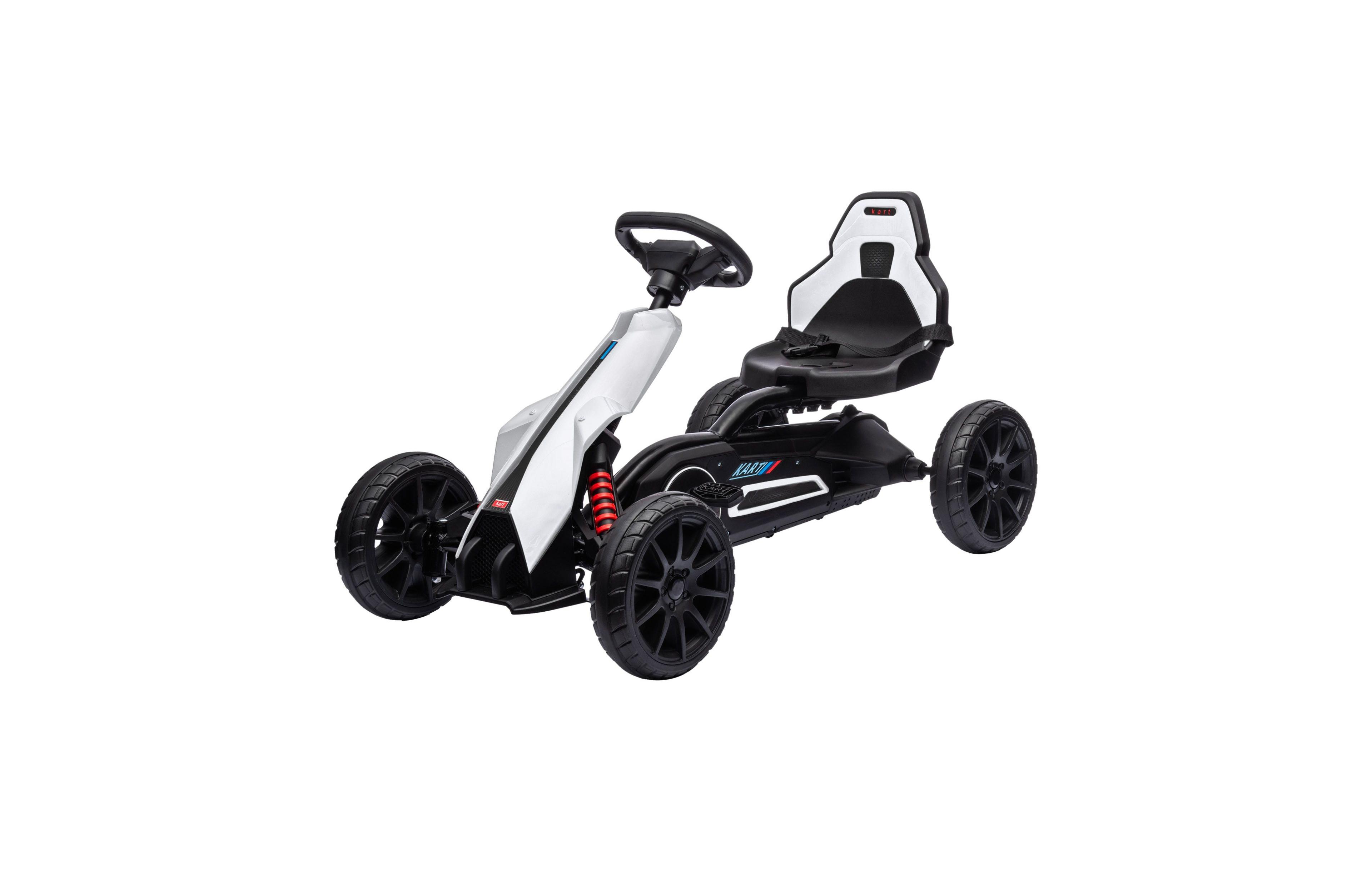 Sevorley Kids Go-Kart with Adjustable Seat, Pedal-Powered, For 1 Player, Ages 3-8