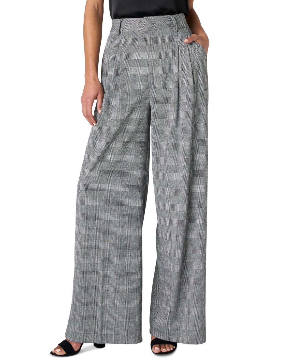 Liverpool Los Angeles Women's Brooke High-Rise Wide-Leg Trousers