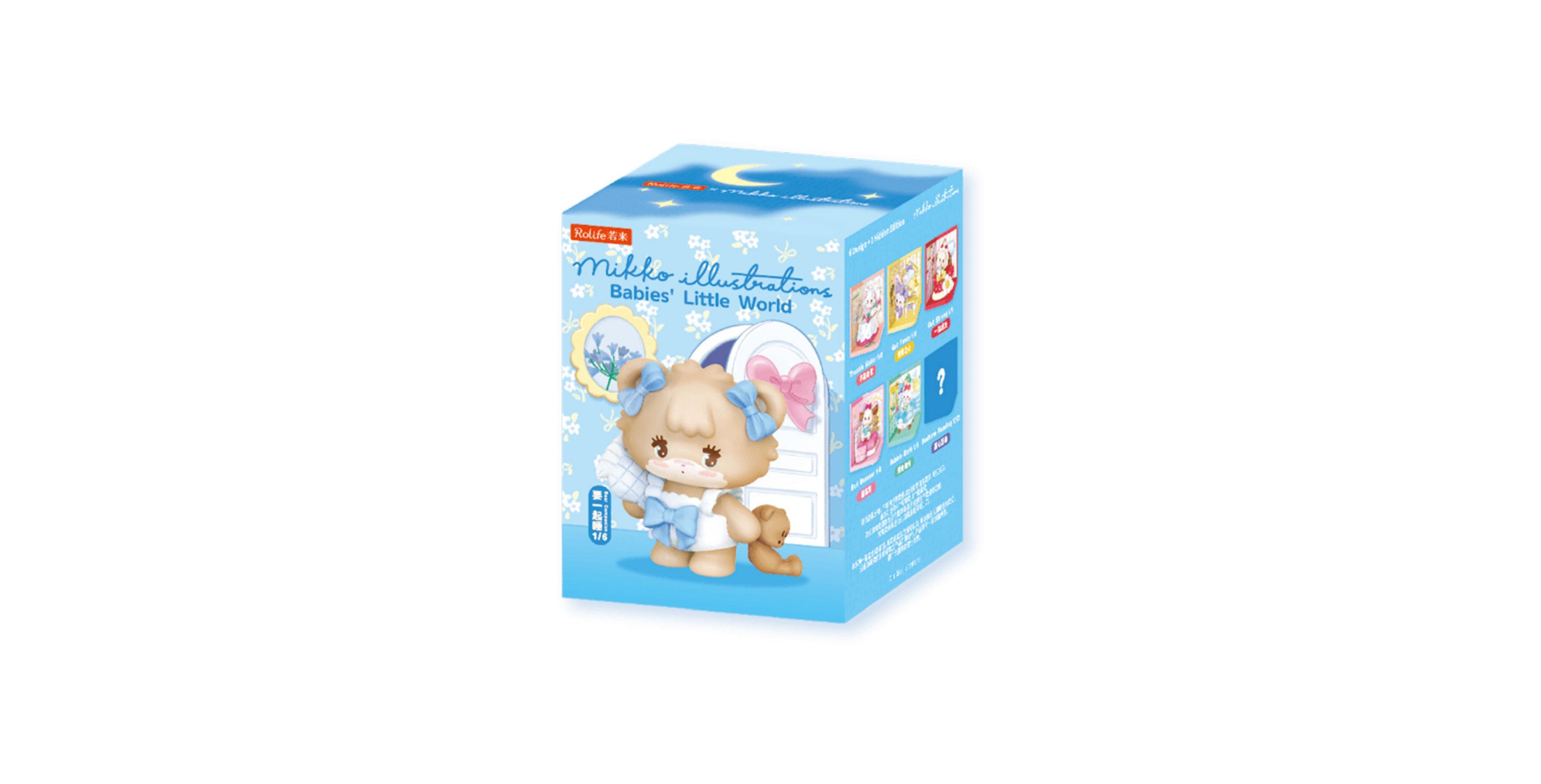 Robotime Babies Little World Mikko Blind Box Collectible 3.5" Action Figure, Ages 15+