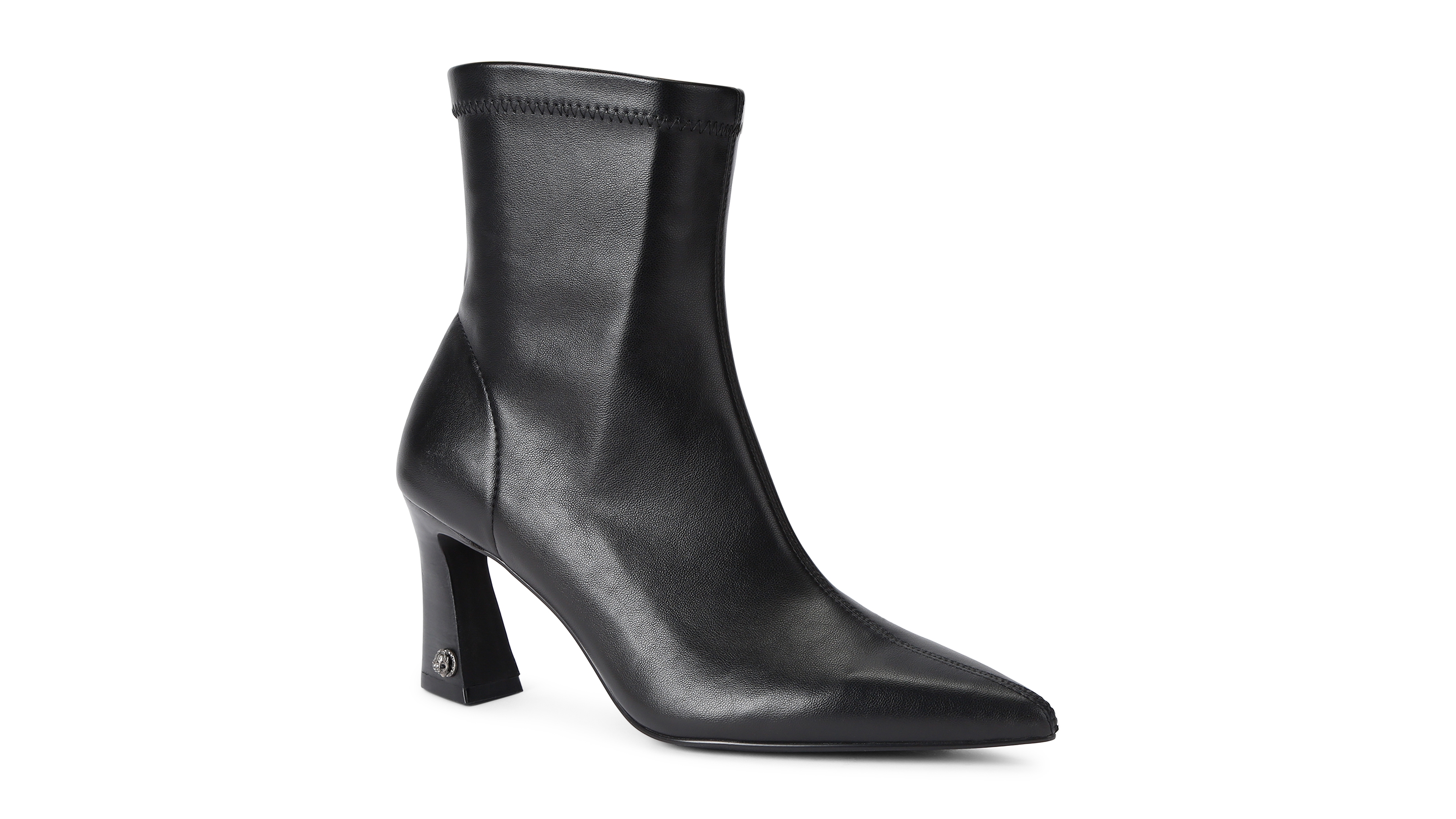 Kurt Geiger London Women's Chelsea Block Heel Pointed Toe Ankle Booties