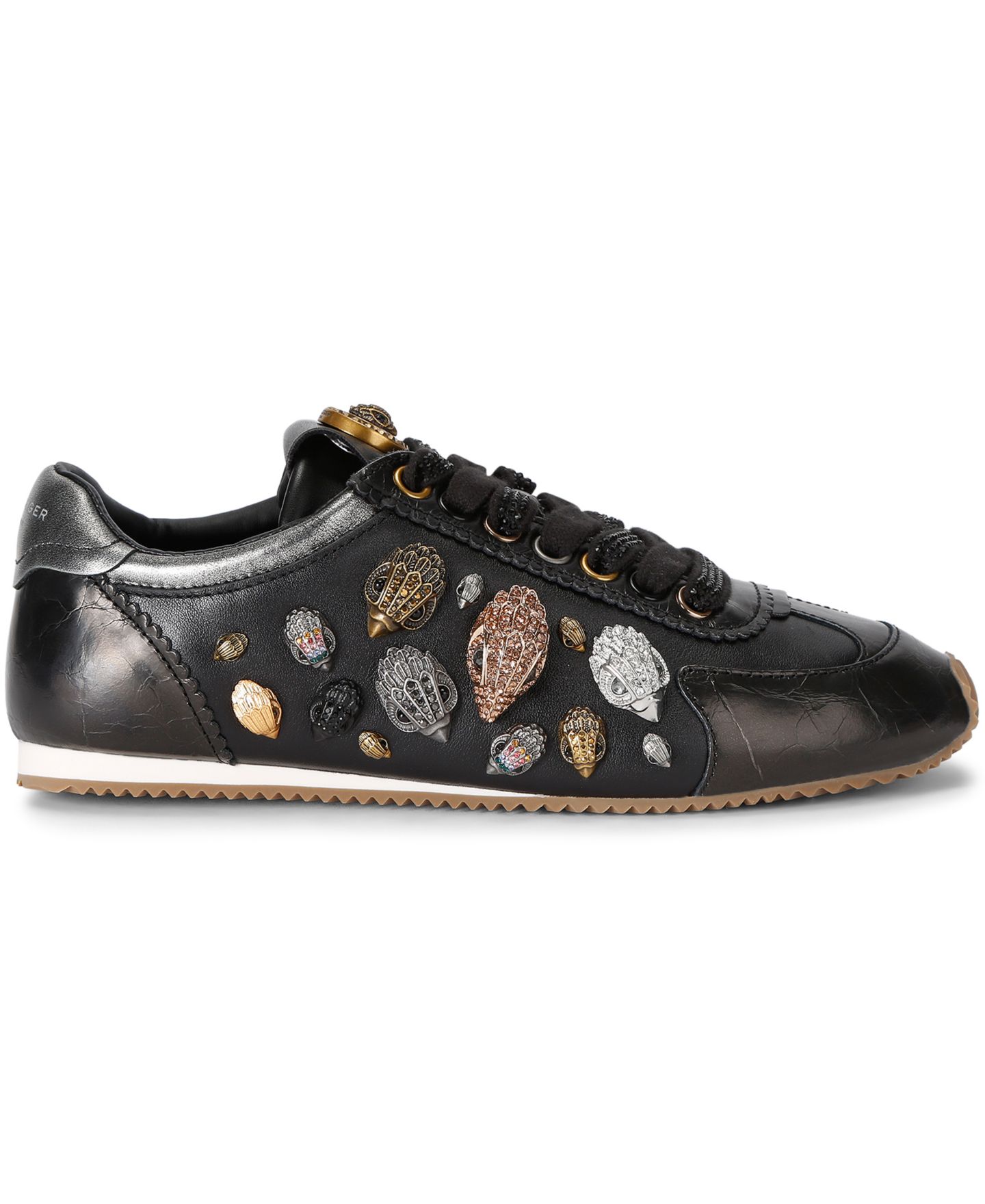 Женские кроссовки Kurt Geiger London Eagles Islington Lace-Up, цвет: Чёрный — фото 2