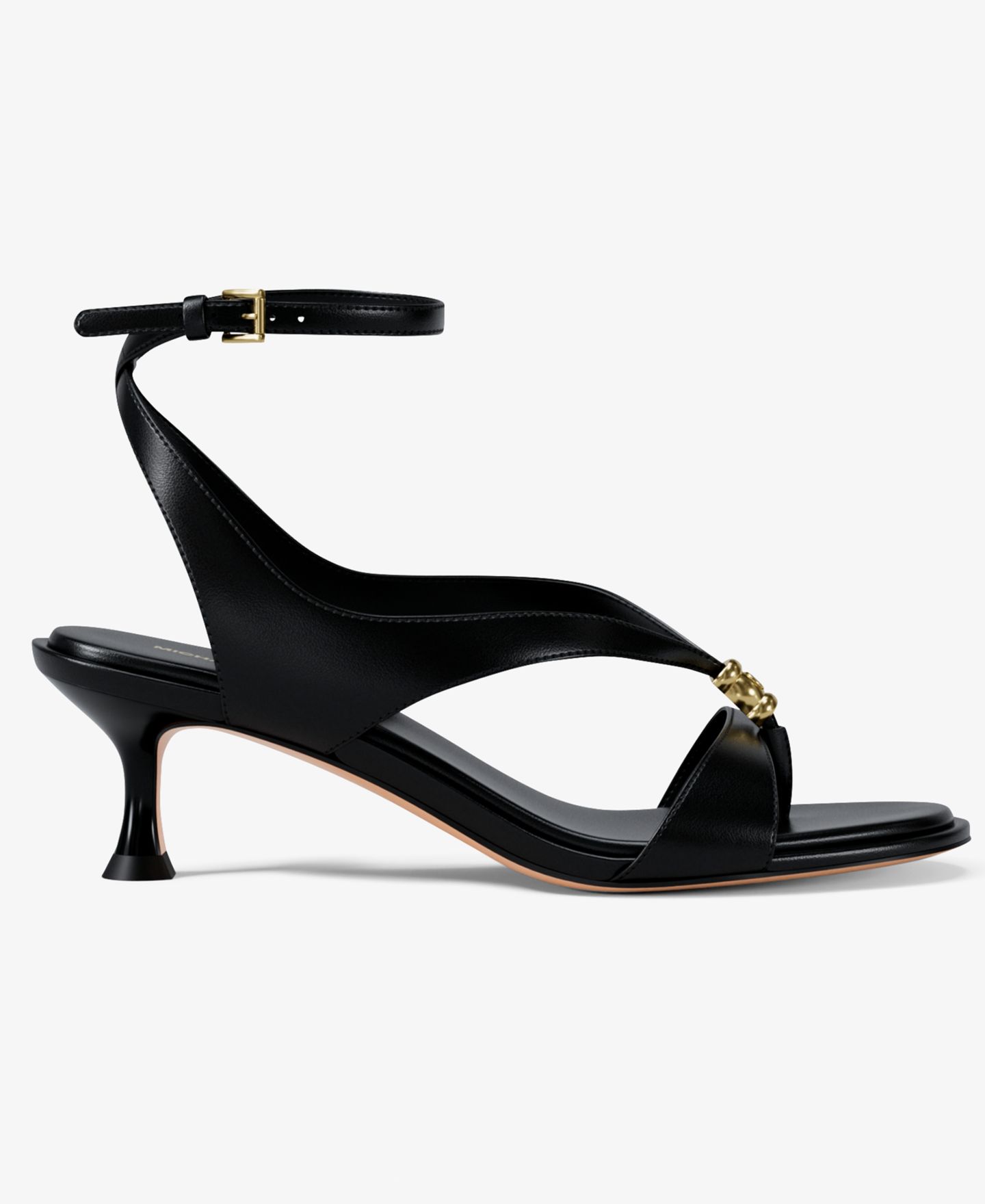 Женские сандалии Michael Kors Cherie Strappy Mid Dress Sandals, цвет: Чёрный — фото 2