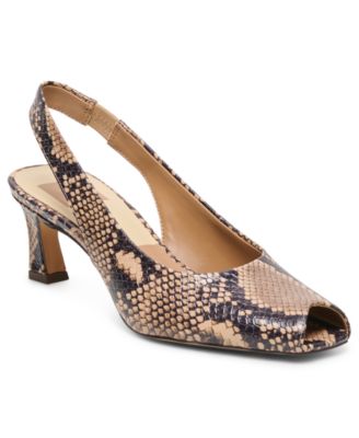 Women's Anabel Peep Toe Slingback Pumps