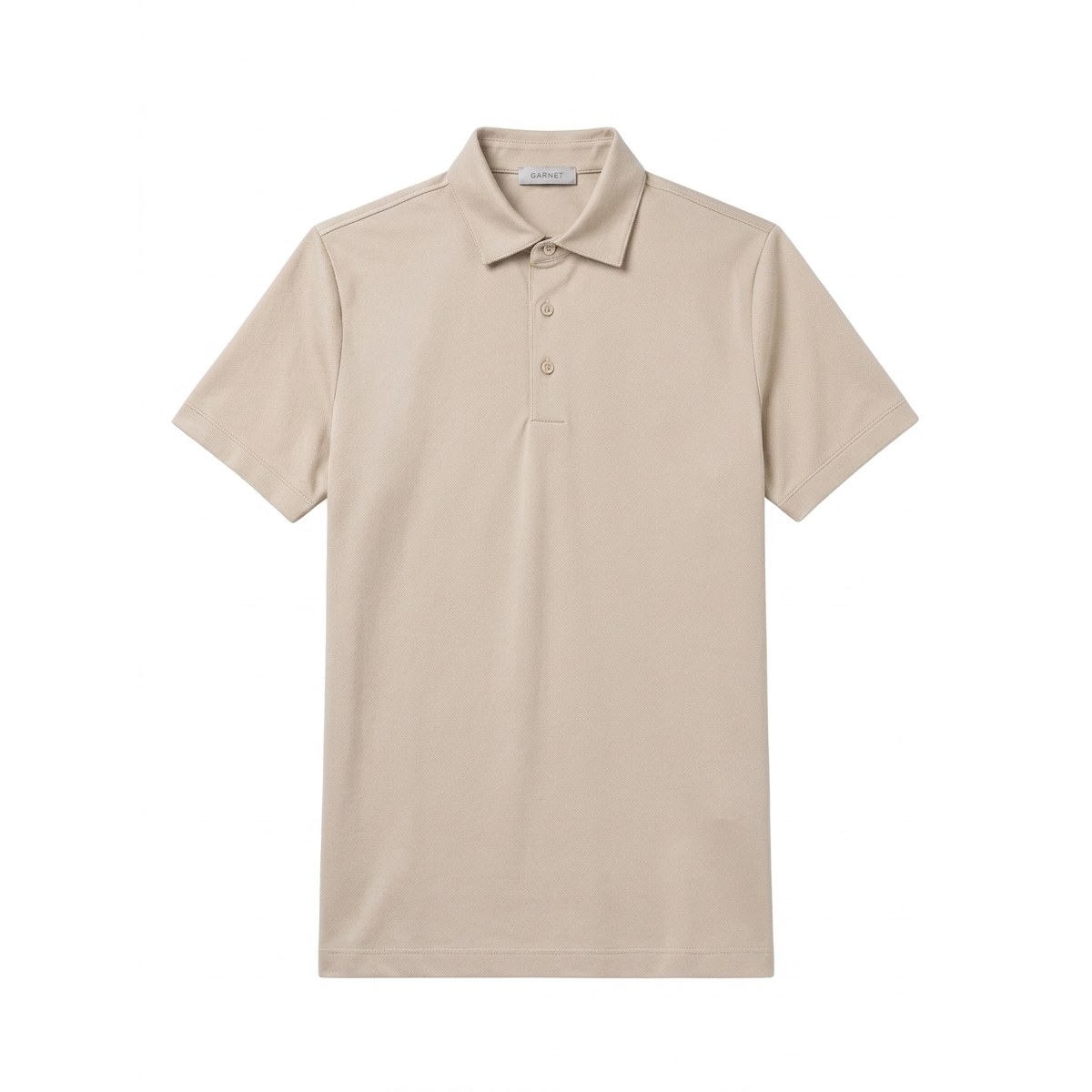 Garnet Men's Classic-Fit Soft Cotton Polo Shirt