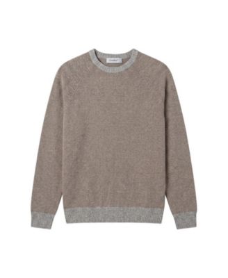 Men's Wool-Blend Raglan-Sleeve Classic-Fit Sweater