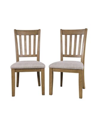 Brentwood Modern Transitional Slatback Dining Chair