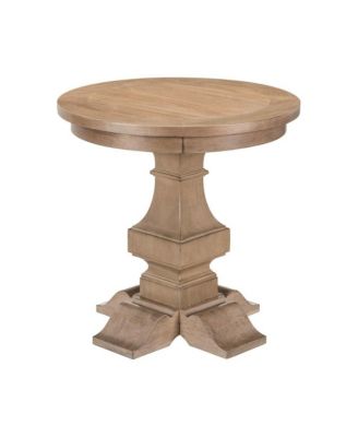 Haven Hills Round End Table for Living Room Traditional