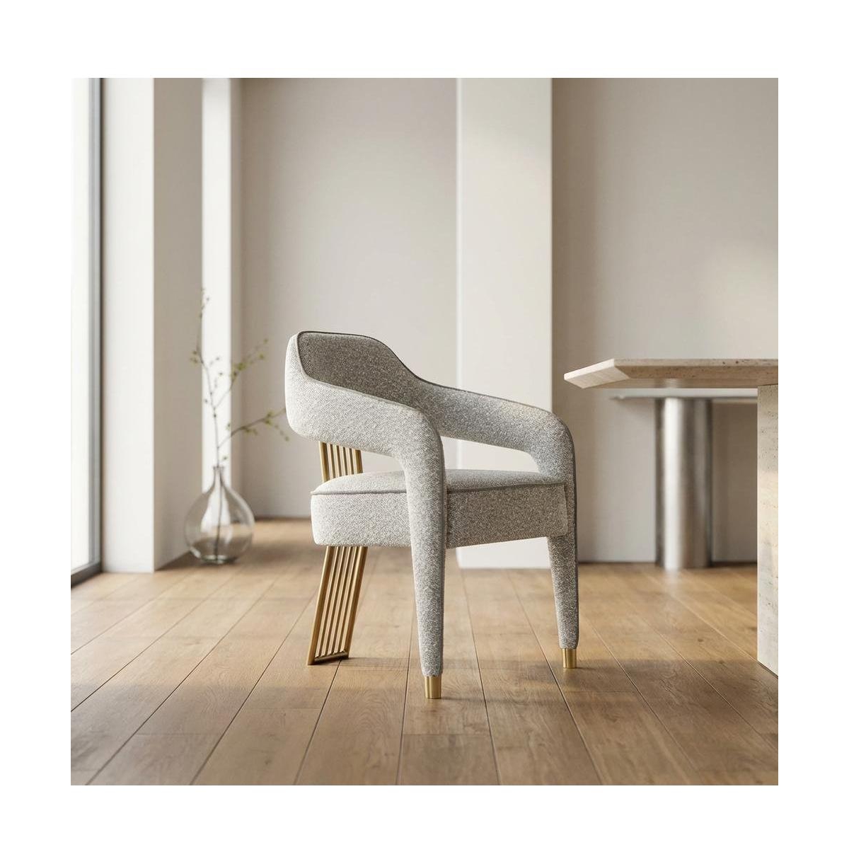Starlight Canyon Home Boucle Dining Chair with Legs for Elegant Meals