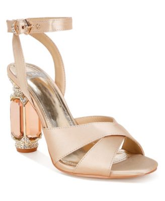 Women's Tribeca Crystal and Diamante Embellished Fantasy Heel Sandals