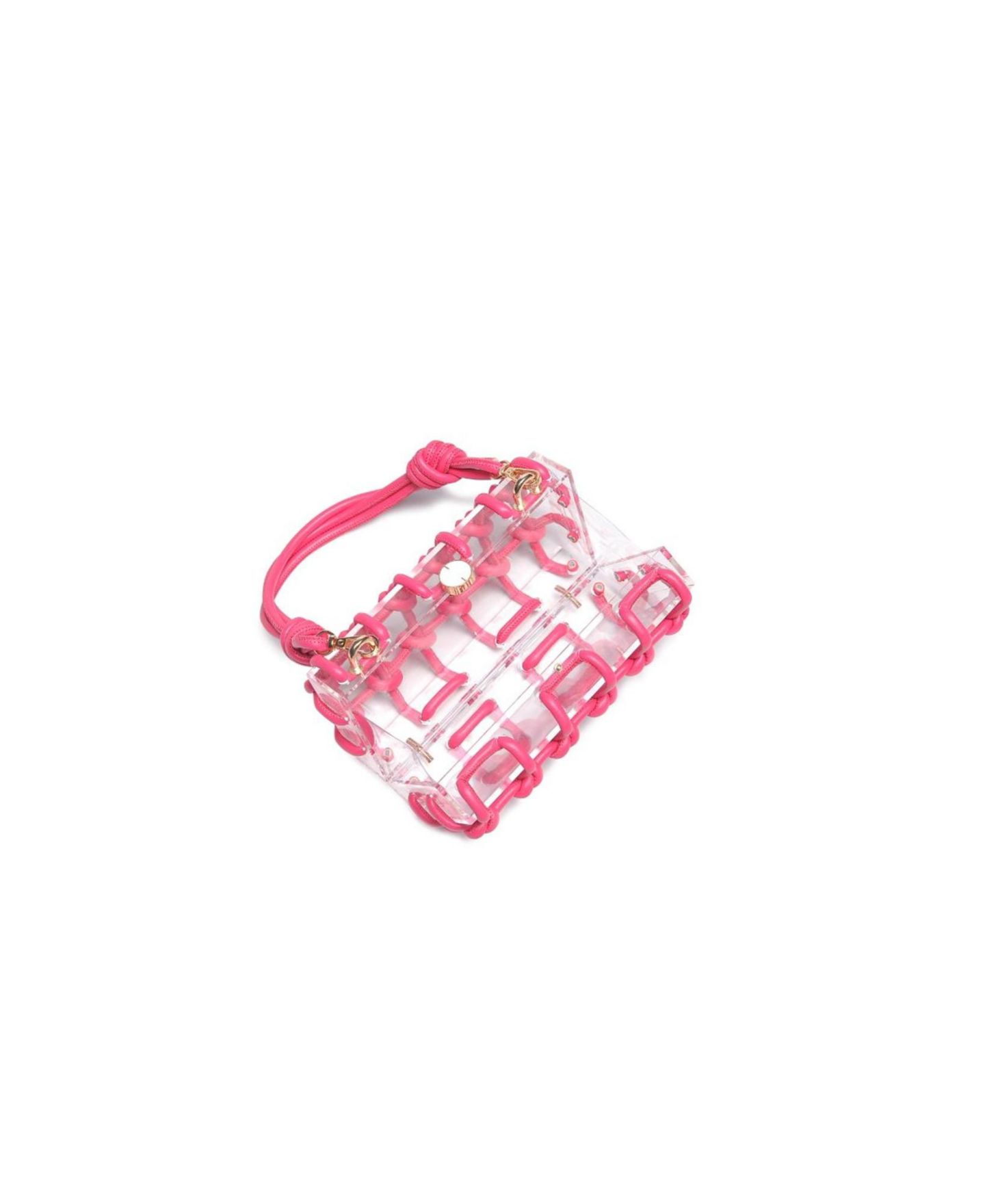 Женская сумка Urban Expressions Mavis Rhinestone-Knot Detachable Chain Strap Evening, цвет: Розовый — фото 5