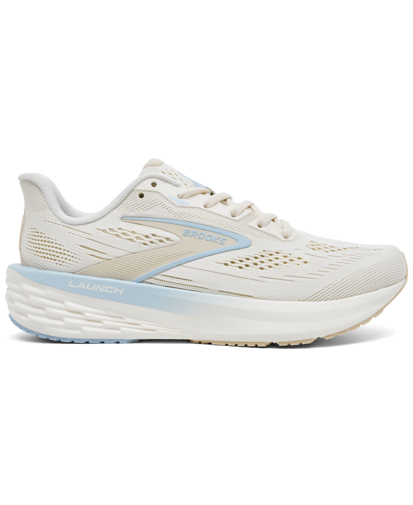 Женские кроссовки Brooks Launch 12 Lightweight Cushioned Running, цвет: Песочный — фото 2
