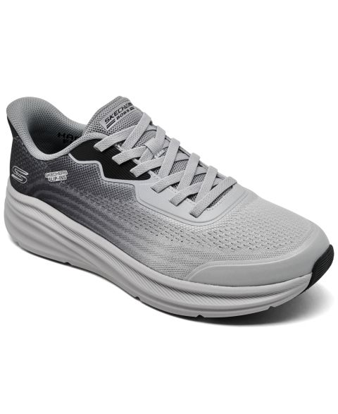 Мужские кроссовки Skechers Slip-ins: Bobz Skillz - Gradient Flow Casual, цвет: Серый