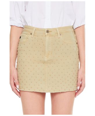 Women's Rowan Mini High-Waisted Denim Skirt