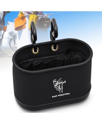 Lineman Oval Bucket Tool Bag Organizer With Hooks