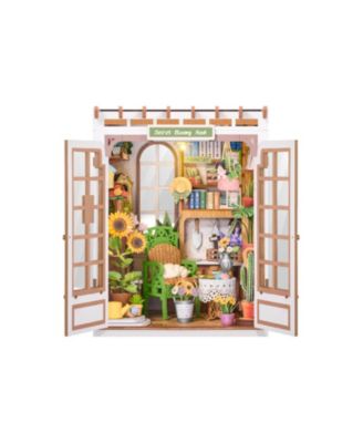 Secret Bloomy Nook 246-Piece 3D Wooden Puzzle Building Set, Ages 14+