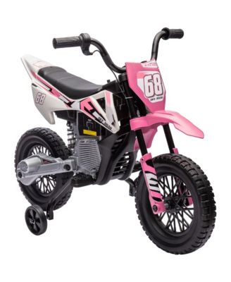 Steel 12V Ride-On Motorcycle with Music, Ages 3-8