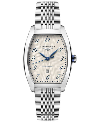 Longines Women's Swiss Automatic Evidenza Stainless Steel Bracelet Watch 31x36mm L23424736