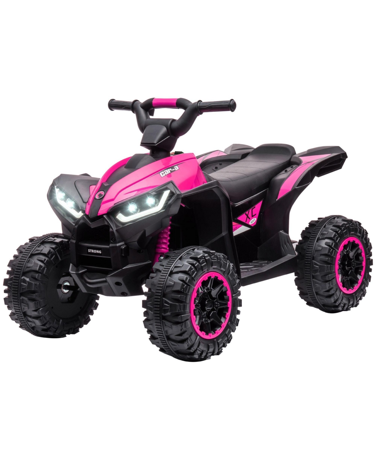 Sevorley Kids Ride-On Atv with Music, 12V Powered, Ages 3-5 Years