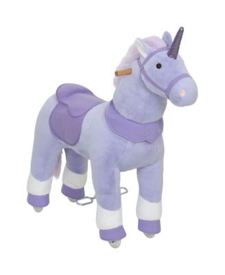 Plush Rocking Ride-On Toy, Ages 4–7