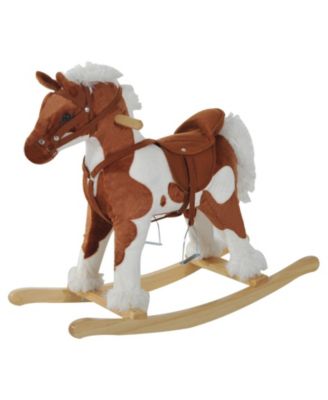 Plush Rocking Ride-On Toy, Ages 3+