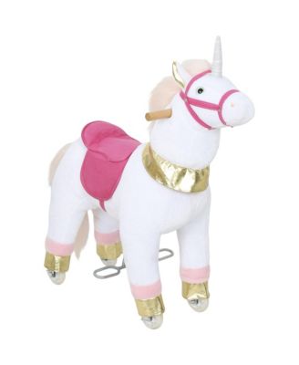 Plush Rocking Ride-On Toy, Ages 3-5