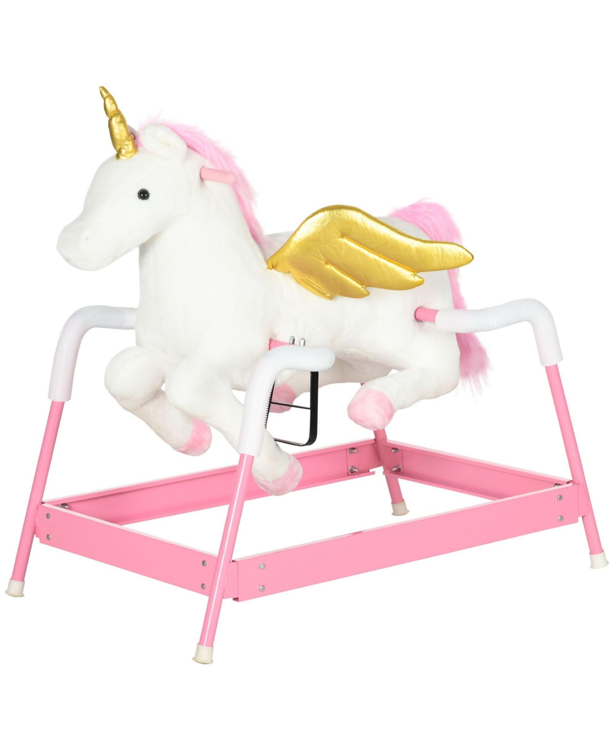 Sevorley Unicorn Ride-On Vehicle, 132 lb. Capacity, Ages 5-12