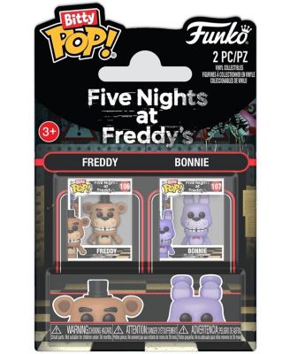 Bitty POP Five Nights at Freddy's Freddy and Bonnie 2-Pack Action Figure, Ages 3+