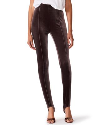Women's Sandrine Stirrup High-Waisted Velvet Leggings