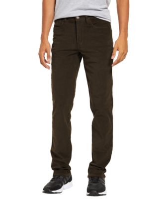 Men's Straight-Leg Stretch Corduroy Pants