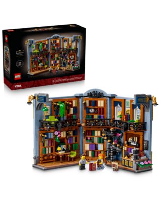 Bookstore: Book Nook 11379 1,690-Piece Building Set, Ages 18+