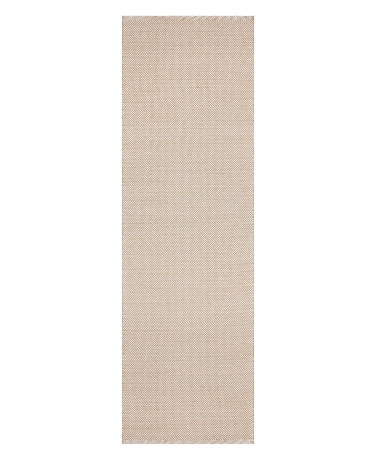 Dash and Albert Rugs by Annie Selke Herringbone Indoor/Outdoor DA291 2'6''x8' Runner Area Rug