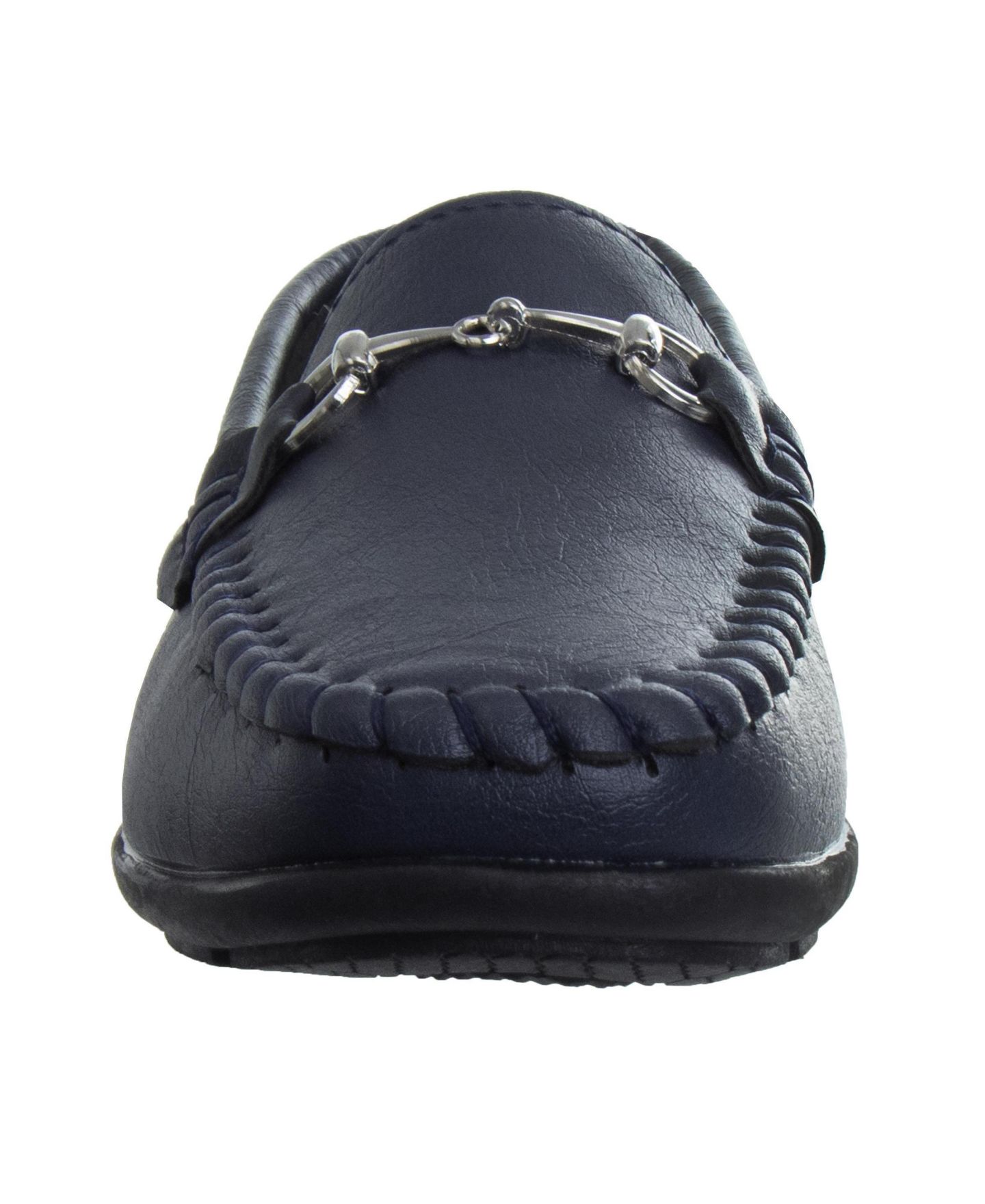 Обувь Josmo Hook &and Loop School Durable Comfort Fit Uniform Shoes для мальчиков, цвет: Тёмно-синий — фото 6