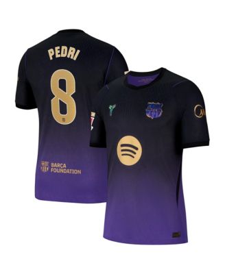 Men's Pedri Purple Barcelona 2026/27 Away Match Authentic Jersey