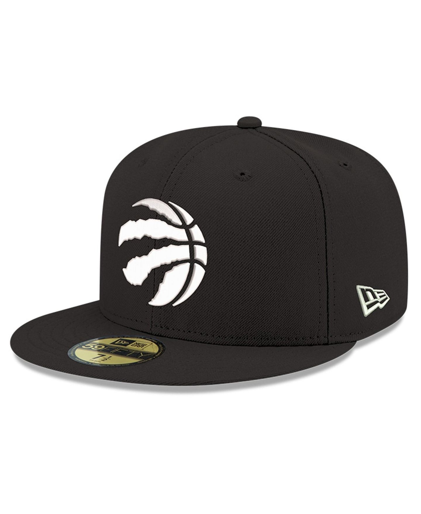 Мужская кепка New Era Black Toronto Raptors 59FIFTY Fitted Hat — фото 1