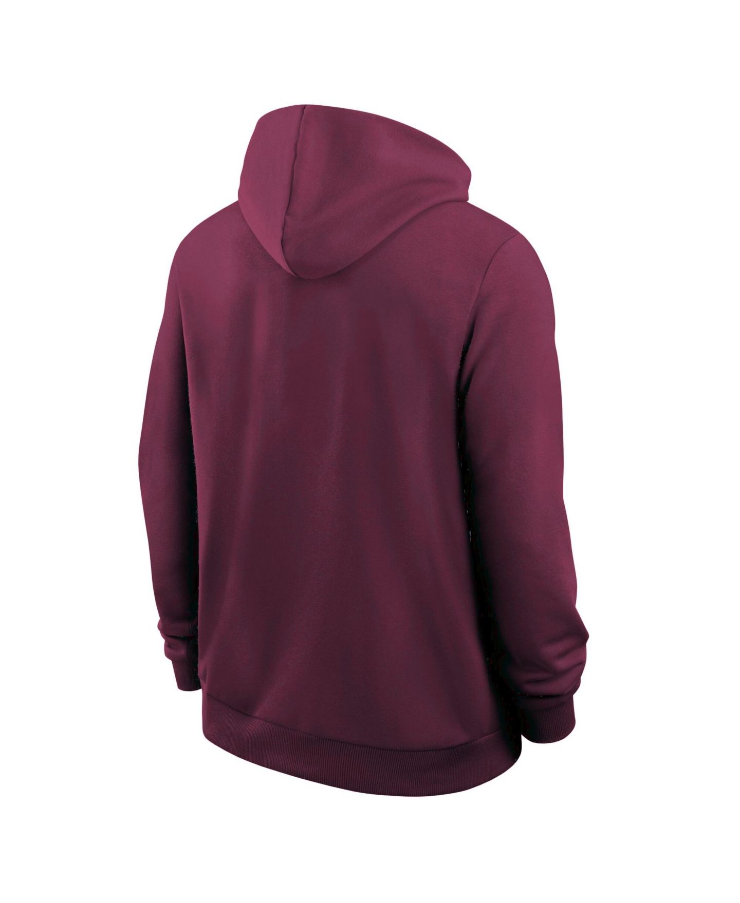 Мужское худи Nike Maroon Virginia Tech Hokies 2026 Sideline Dri-FIT Full-Zip — фото 3