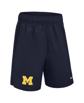 Big Boys and Girls Navy Michigan Wolverines Challenger Dri-FIT Shorts