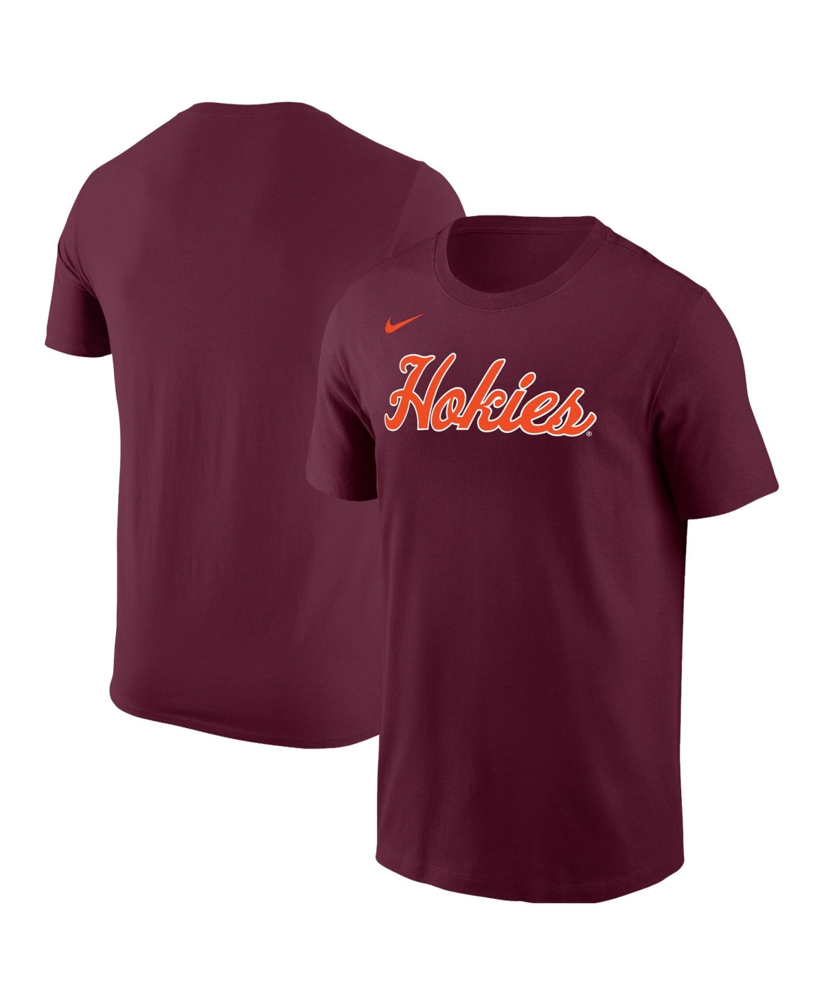 Nike Men's Vi Crewneck Short-Sleeve Graphic T-Shirt - Maroon