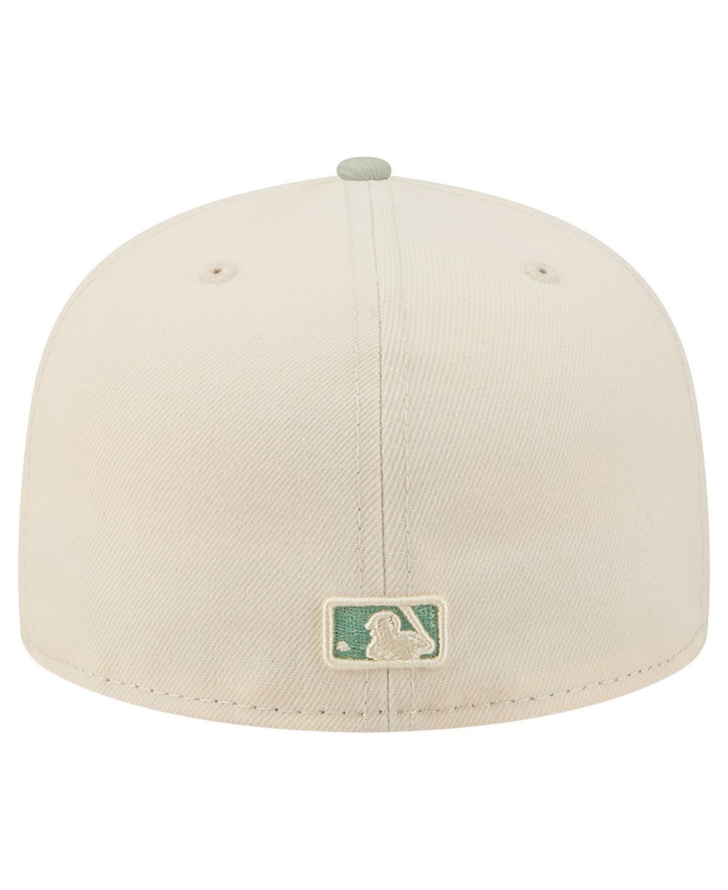 Мужские головные уборы New Era Cream/Green Arizona Diamondbacks Color Pack 59FIFTY Fitted Hat — фото 5