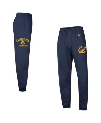 Men's  Navy Cal Bears Powerblend Banded Fleece Sweatpants