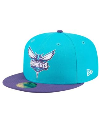 Men's Teal Charlotte Hornets Two-Tone 59FIFTY Fitted Hat