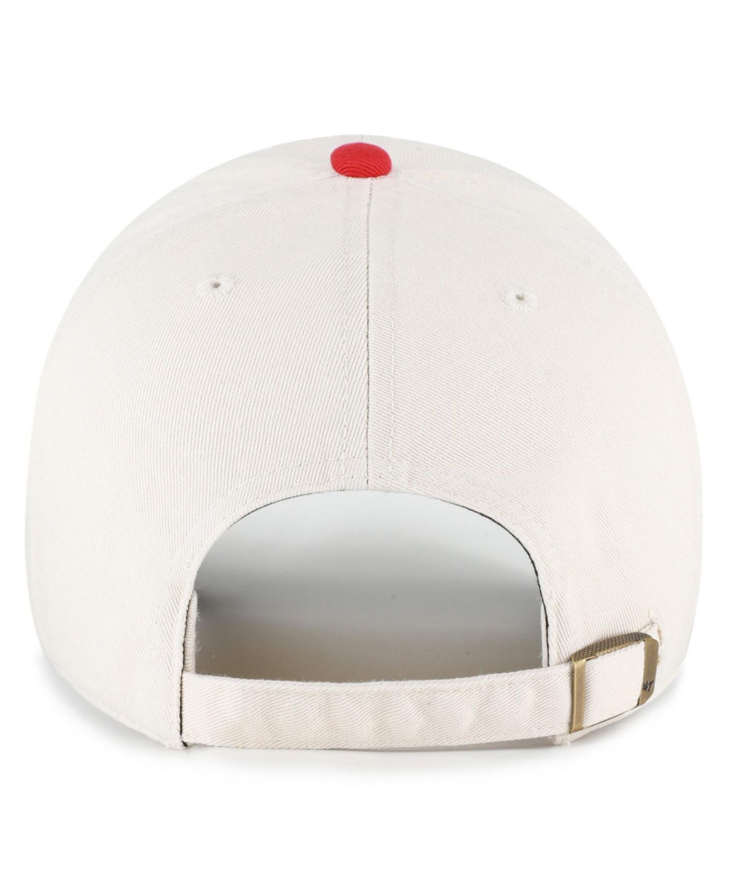 Кепка '47 Brand Natural St. Louis Cardinals Single Swirl Ice Cream Helmet 2.0 Clean Up Adjustable Hat — фото 3