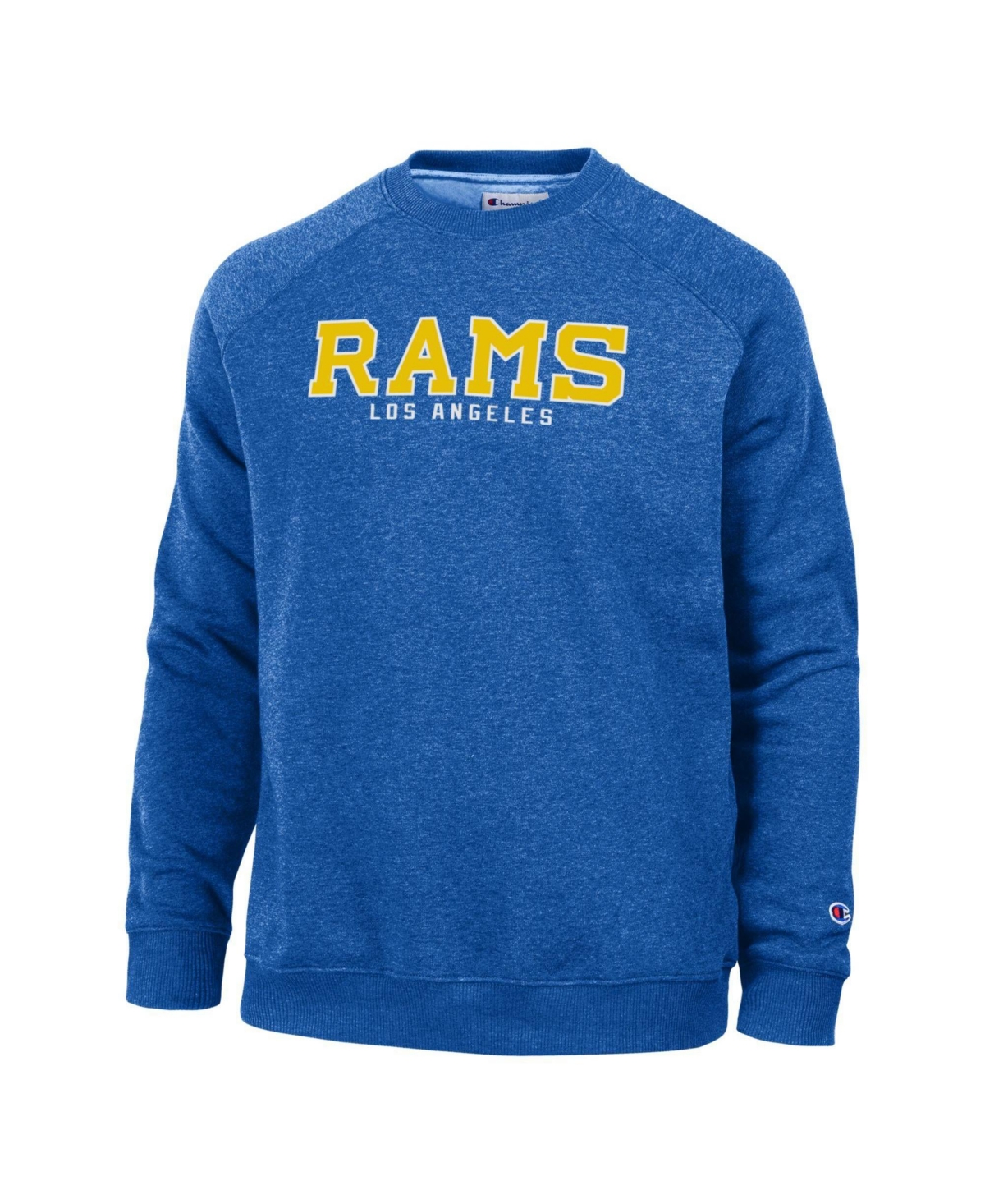 Champion Men's Los Angeles Rams Graphic Raglan-Sleeve Fleece Sweatshirt