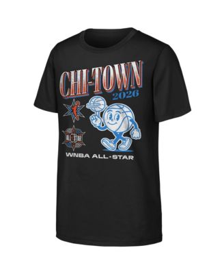 Big Boys and Girls Black 2026 WNBA All-Star Game T-Shirt