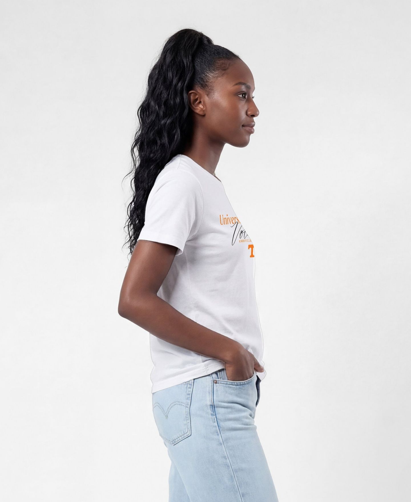Женская футболка Champion White Tennessee Volunteers Lifestyle — фото 4