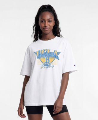 Women's  White UCLA Bruins Retro Oversized T-Shirt