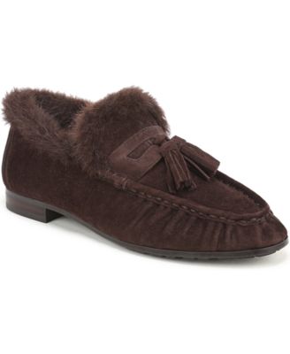 Women's Lana Fur Tassel Slip-On Loafers