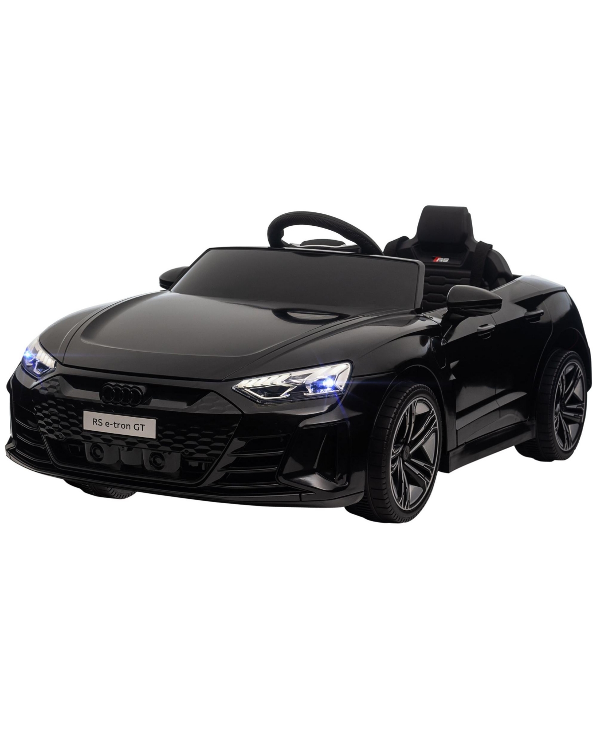 Sevorley Kids Ride-On Vehicle with 12V Power, Remote Control and Horn, Ages 3+ - Black