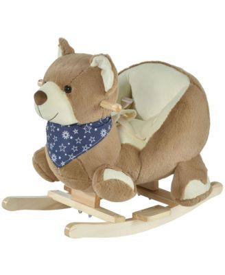 Rocking Music Plush Ride-On Toy, Ages 18-36 Months