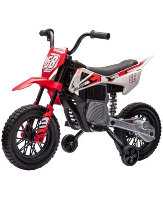 Kids Ride-On Motorcycle, Music, 12V for Supervised Play at Home