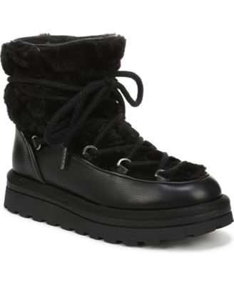 Women's Ovie Lace-Up Faux Fur Boots